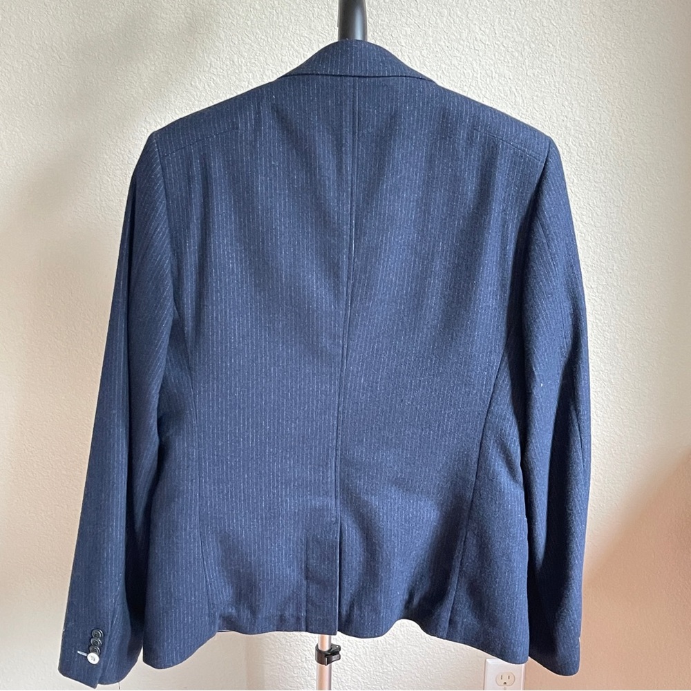 J.C. Rags - L - Navy Jacket/Vest Set - Picture 3 of 8